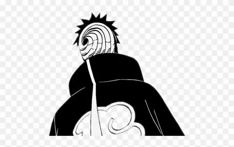 Black And White Obito - Free Transparent PNG Clipart Images 