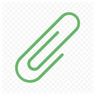 Paper clip Icon - Download in Line Style