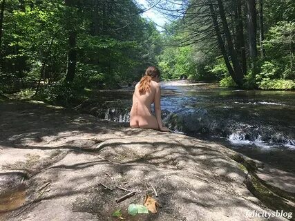 Mohonk Preserve Split Rock Naked Sunbathing Nude Hiking