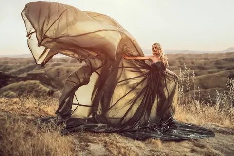 Parachute Dress Photo Shoot - Steemit