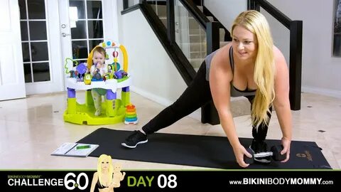 Bikini Body Mommy Challenge 6.0: Day 08 - Strength - YouTube