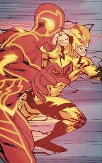 Flash vs Reverse-Flash by Neil Googe Flash vs, Flash comics,