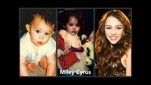 Some Celebrities When they were Younger! - YouTube