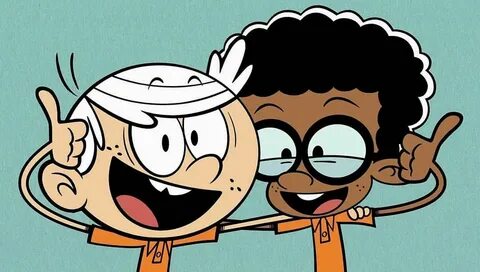 Lincoln and Clyde on picture day #TheLoudHouse #Lincolnloud 