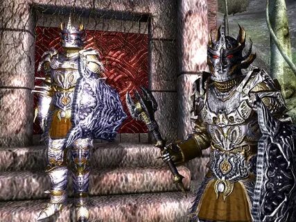 daedric glass armor and weapons at oblivion nexus mods and c