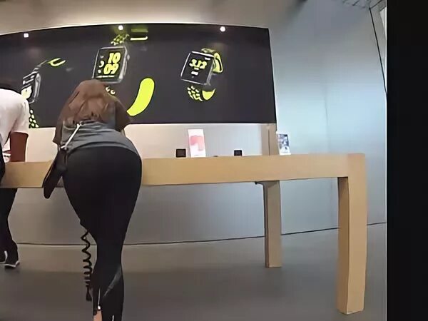 Amazing young ass bent over desk - Voyeur Videos
