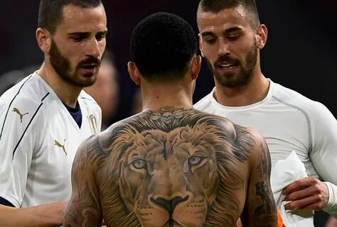 Memphis Depay Back Tattoo / 34 Memphis Depay Tattoo Wallpape