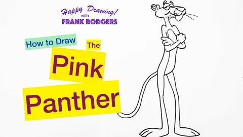 How to Draw the Pink Panther. Cartoon Characters #3 Happy Dr