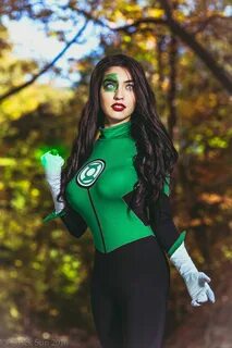 SP_55162-7 Green lantern cosplay, Cosplay woman, Cosplay out