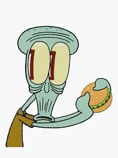 Squidward Sticker by dantanglewood in 2022 Funny paintings, 