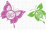 Butterfly Monogram Svg Free - 2205+ SVG PNG EPS DXF in Zip F