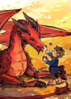 I wish Smaug was a good guy because I love dragons and was p