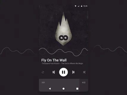 Music Player Dark - UpLabs