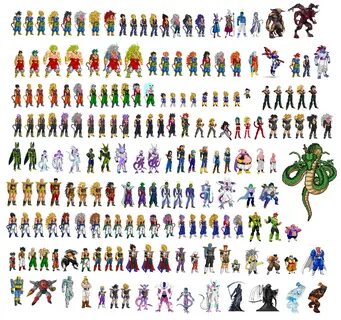 Dbz Effects Sprites / Ultimate Effects Sheet 8 by Xypter on 