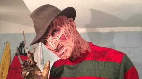 Freddy Krueger Part 4 Costume Ultimate Silicone Mask And Loo