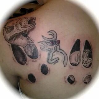 Bass Jumping Tattoo Ideas 2013 Tattoo Deer Track Tattoo Body