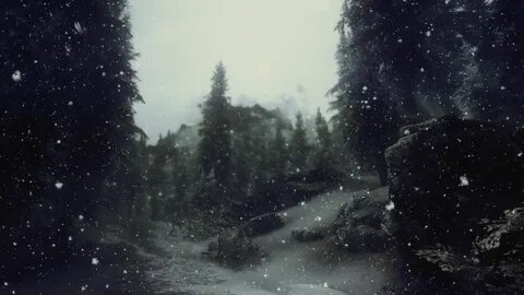 Snow forest Skyrim, Wallpapers for mobile phones, Star wars 
