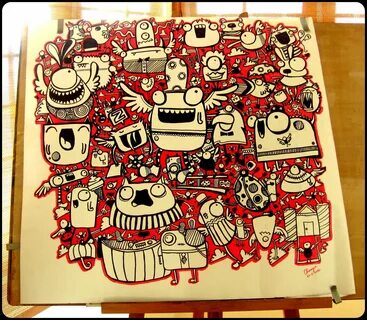 Big Doodle by dingbat23 on deviantART Doodle art posters, Do