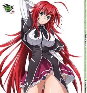 Highschool DxD:Rias Gremory Cute Seifuku Render ORS Anime Re