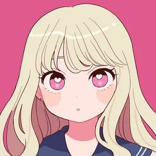 Safebooru - 1girl blonde hair blush earrings heart heart-sha