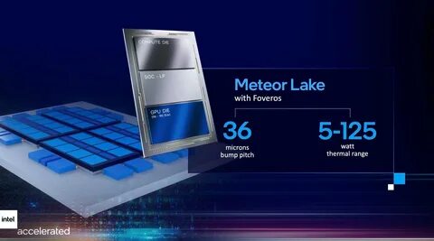 Процессоры Intel Meteor Lake получат серьезную прибавку к энергоэффективности по