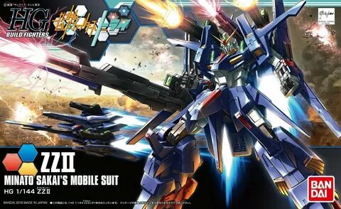 Купить Gundam Build Fighters HGBF 045 ZZII Double Zeta Minat