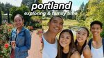 PORTLAND VLOG PT. 2 exploring & family time! Nicole Laeno - 