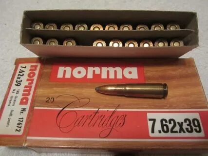 WTS: RARE Norma 7.62x39mm Soft Points & Russian 7.62x39mm Ho