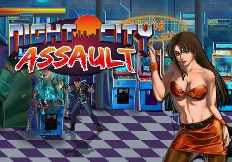 Night City Assault - Alpha demo gameplay - Beat em up 2.0 (T