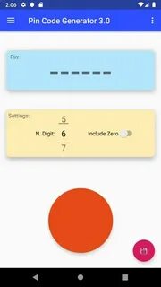 Android için Pin Code Random Generator - APK'yı İndir