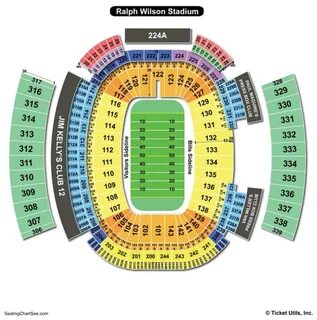 Ralph Wilson Stadium Seating Chart Interactive - Ralph Wilso