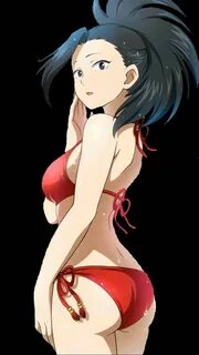 Yaoyorozu Momo bikini by EcchiAnimeEdits on DeviantArt Anime