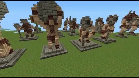 Minecraft Downloads: Statues - Update #4 - YouTube