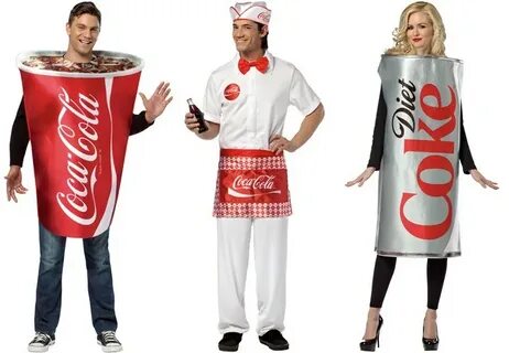 Déguisez-vous avec les costumes Coca-Cola