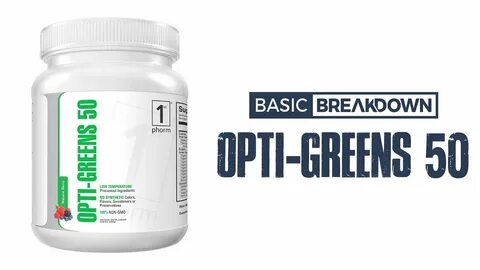 1st Phorm Opti-Greens 50 Superfood Supplement Review Basic B