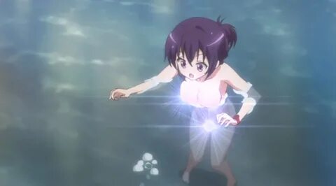 Gochuumon Usagi Nude Filter Skinny Dipping Abounds - Sankaku