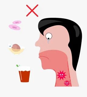 Transparent Common Cold Clipart - Sore Throat , Free Transpa