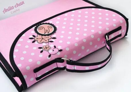 Marinette Cosplay Briefcase Bag Personalized Ladybug Purse -