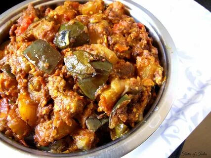 Brinjal Potato Curry - Angel Vegetable