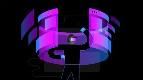 巨大なバーチャルスクリーンに囲まれてウェブVRを閲覧するユーザーを想像するのは簡単だ。