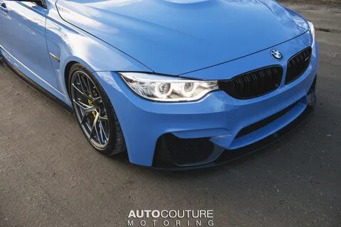 BMW M3 in Yas Marina Blue with Aftermarket Mods by AUTOCoutu