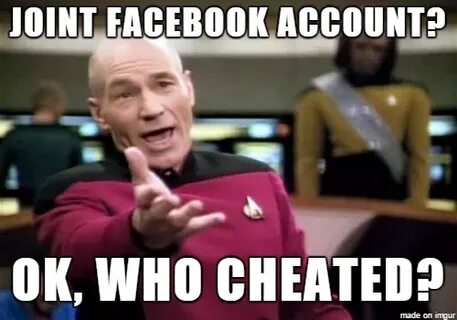 Facebook joint accounts - Meme on Imgur