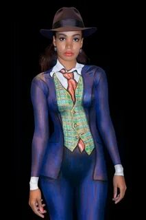 Gives new meaning to; "looks like her clothes were painted o