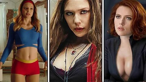 Top 10 Sexy Female Superheroes! - YouTube