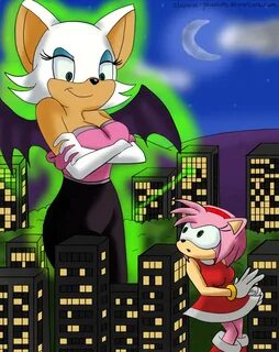 Amy and Rouge by Stardust-Phantom on DeviantArt
