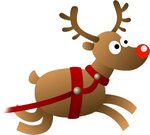 Clipart Reindeer Small Reindeer, Clipart Reindeer Small - Cl