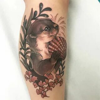 @jessica_penifold on Instagram Otter tattoo, Animal tattoos 