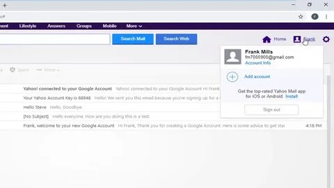 How To Sign Out of Yahoo Mail - YouTube