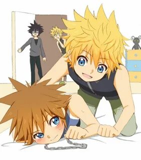 Sora Roxas Ventus & Vanitas in a brother life Kingdom hearts