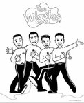 Wiggles Printable Coloring Pages - Coloring Home